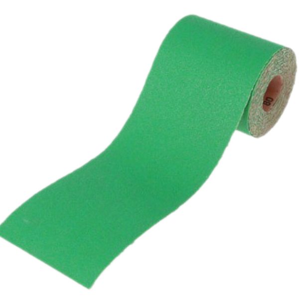 FAITHFULL Aluminium Oxide Sanding Paper Roll Green 100mm x 50m 120G