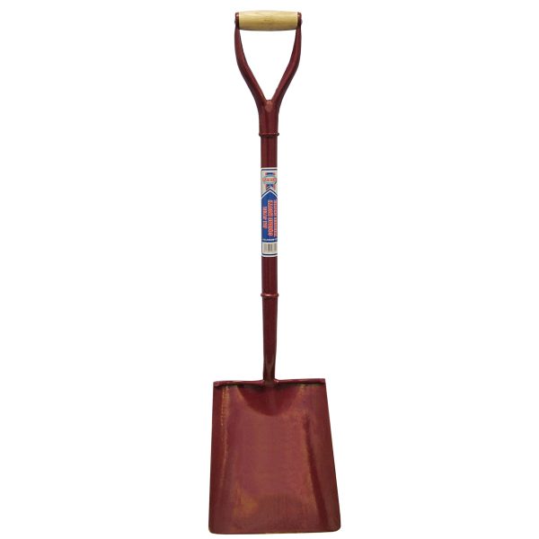 FAITHFULL All-Steel Shovel Square No.2 MYD Treaded