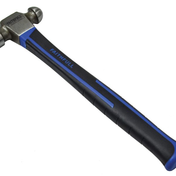 FAITHFULL Ball Pein Hammer Fibreglass Shaft 454g (16oz)
