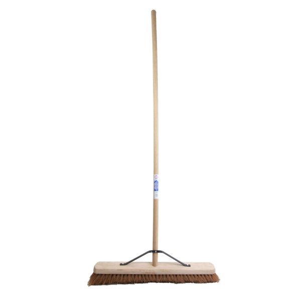 FAITHFULL Soft Coco Broom with Stay 600mm (24in)