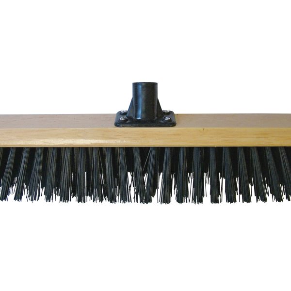FAITHFULL PVC Platform Broom Head 450mm (18in) Threaded Socket