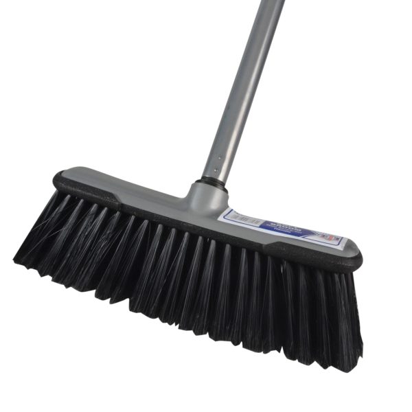 FAITHFULL Soft Broom with Screw On Handle 300mm (12in)