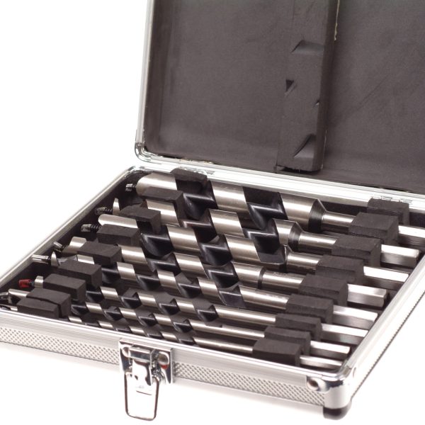 FAITHFULL Combination Wood Auger Bit Set, 8 Piece 6-25mm