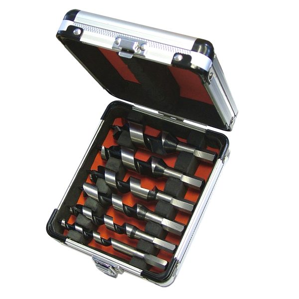 FAITHFULL Stubby Combination Wood Auger Bit Set, 6 Piece 10-25mm
