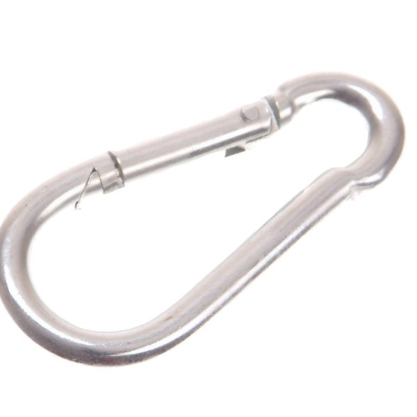 FAITHFULL Fire Brigade Snap Hook 8mm Zinc Plated (Pack 2)