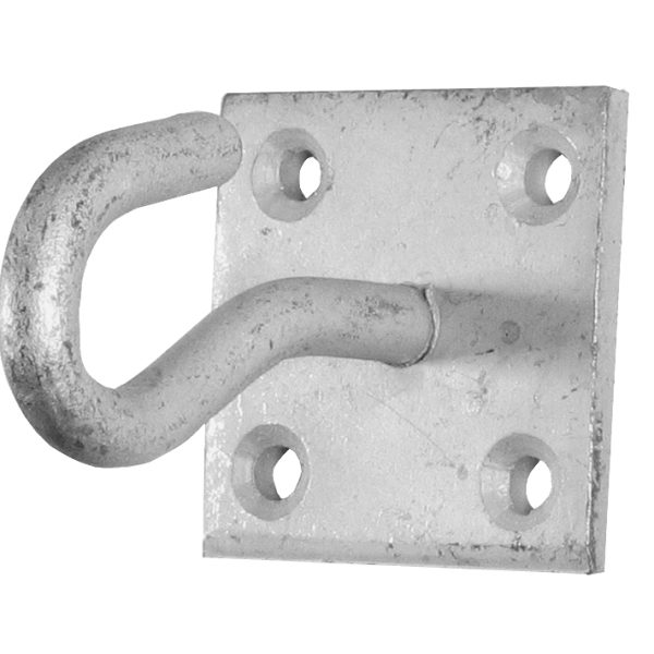 FAITHFULL Hook On Plate - Galvanised
