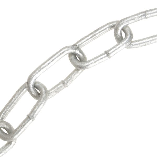 FAITHFULL Galvanised Chain Link 4mm x 30m Reel - Max. Load 120kg