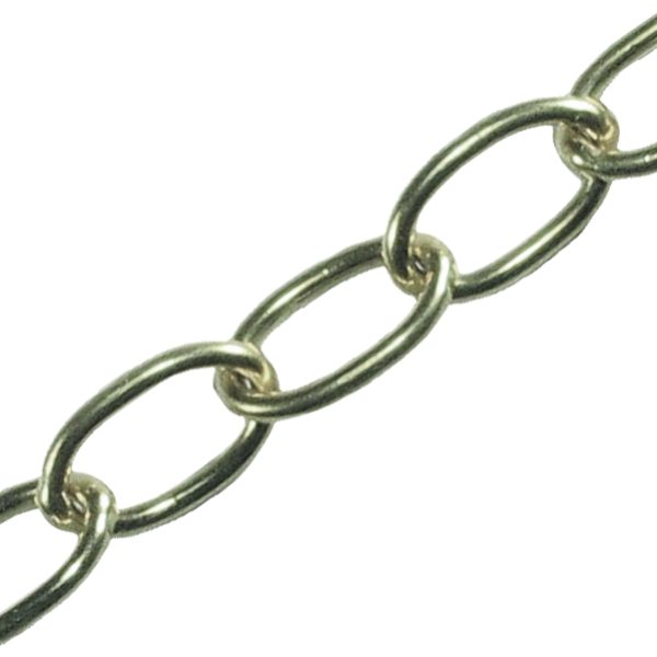 FAITHFULL Oval Chain 1.8mm x 10m Chrome