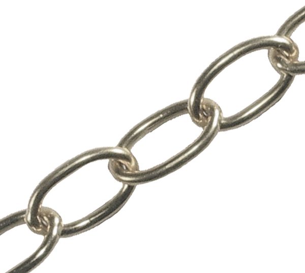FAITHFULL Oval Chain 2.3mm x 10m Chrome