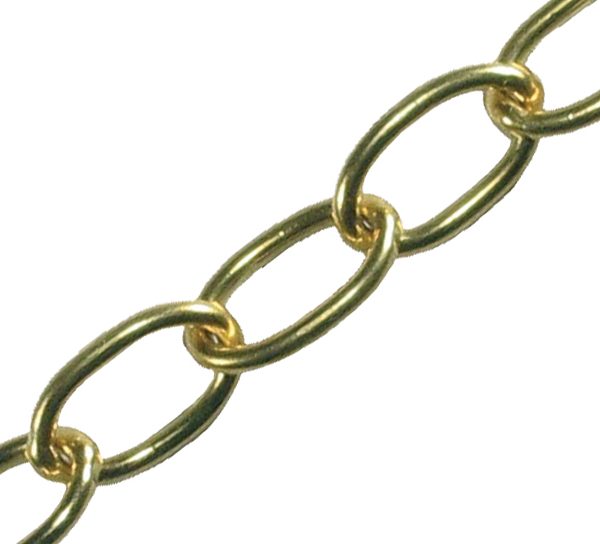 FAITHFULL Oval Chain 1.8mm x 10m Polished Brass