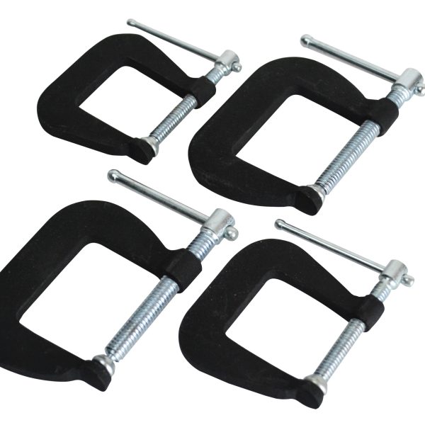 FAITHFULL Forged Mini Clamp Set, 4 Piece