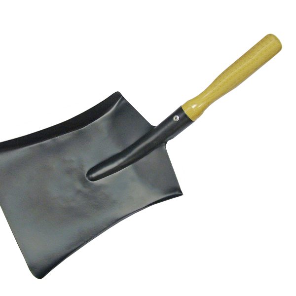 FAITHFULL Coal Steel Shovel Wooden Handle 230mm