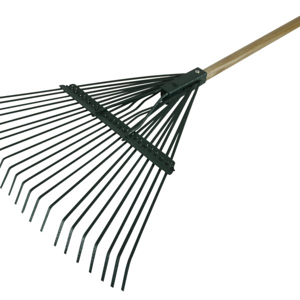 FAITHFULL Countryman Leaf Rake 22 Flat Tines