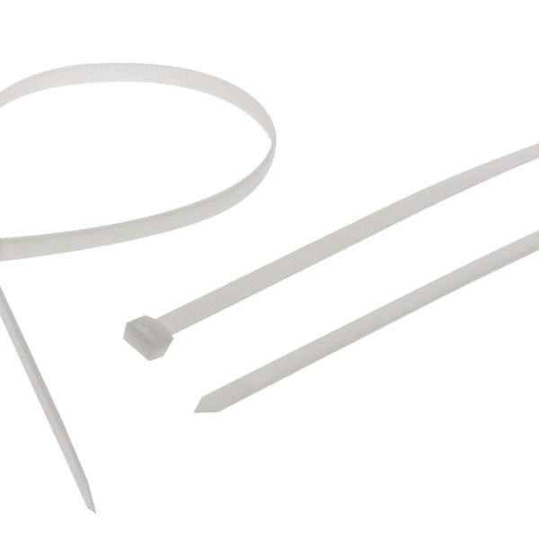 FAITHFULL Heavy-Duty Cable Ties White 9.0 x 905mm (Pack 10)