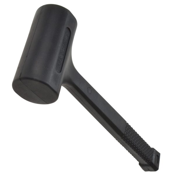 FAITHFULL Dead Blow Black PVC Hammer 680g (1 lb 8oz)