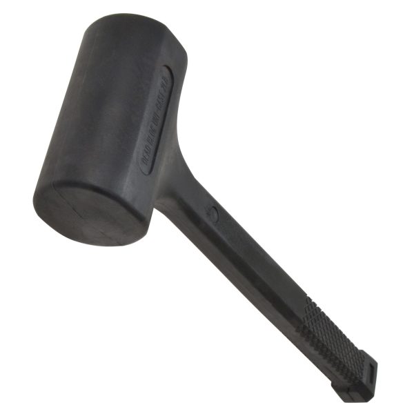 FAITHFULL Dead Blow Black PVC Hammer 900g (2 lb)