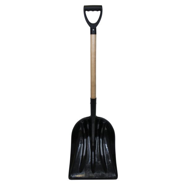 FAITHFULL Plastic Debris Shovel Wood Handle
