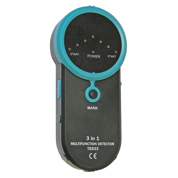FAITHFULL 3-in-1 Detector Stud  Metal & Live Wire