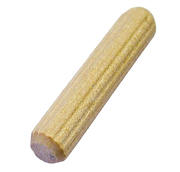 FAITHFULL Wood Dowels Fluted 40 x 8mm (Pack 50)