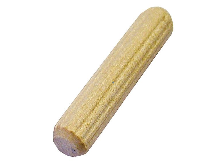FAITHFULL Wood Dowels Fluted 30 x 6mm (Pack 72)