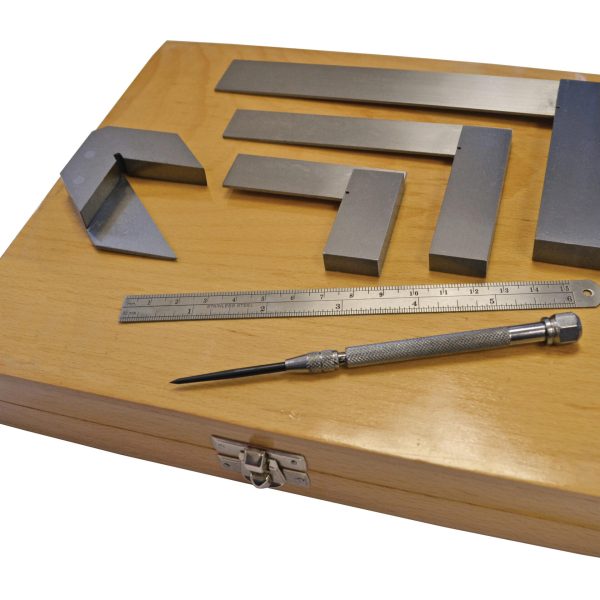 FAITHFULL Engineer's Marking & Measuring Set, 6 Piece