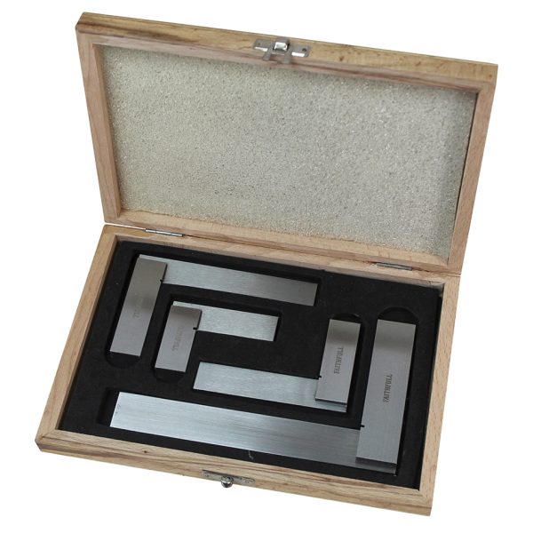 FAITHFULL Engineer's Squares Set, 4 Piece