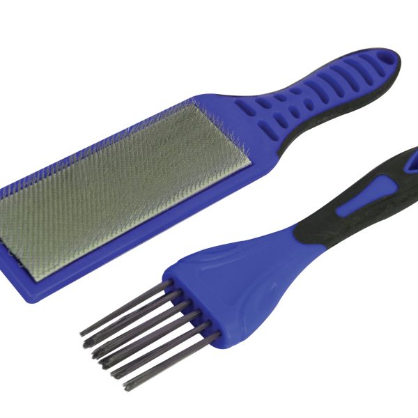 FAITHFULL 2 Piece File Card Brush Kit