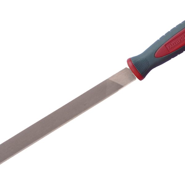 FAITHFULL Handled Hand Bastard Cut Engineers File 150mm (6in)