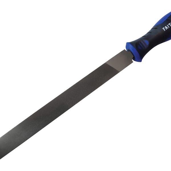 FAITHFULL Handled Hand Second Cut Engineers File 250mm (10in)