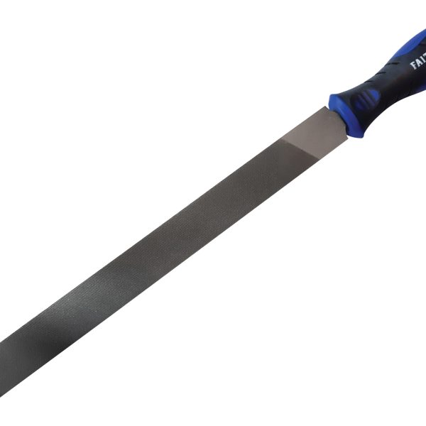 FAITHFULL Handled Hand Second Cut Engineers File 300mm (12in)