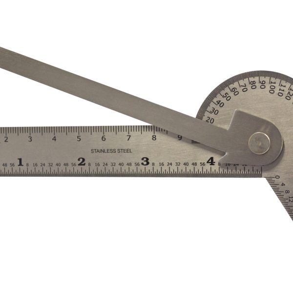 FAITHFULL Multi Purpose Angle Protractor 100mm (4in)