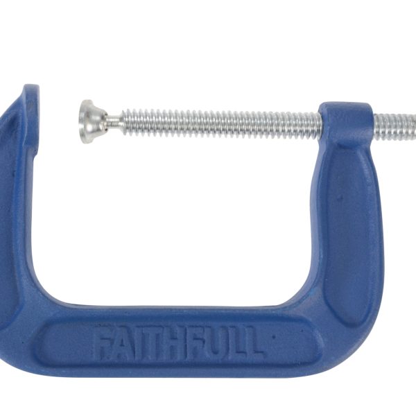 FAITHFULL Medium-Duty G-Clamp 100mm (4in)