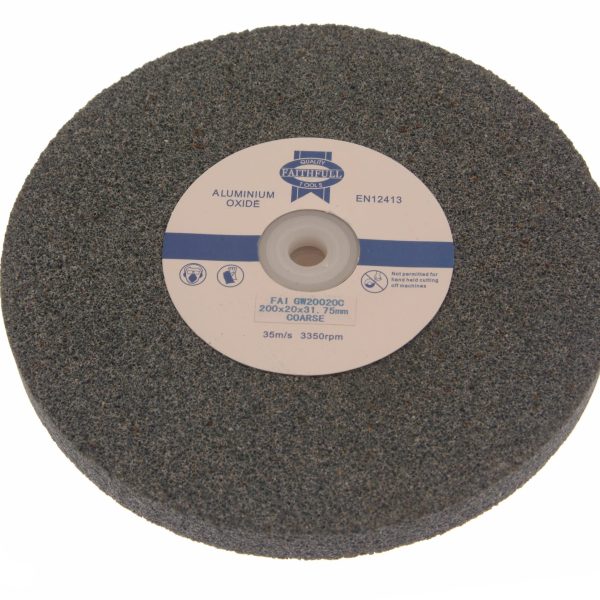 FAITHFULL General Purpose Grinding Wheel 200 x 25mm Fine Alox