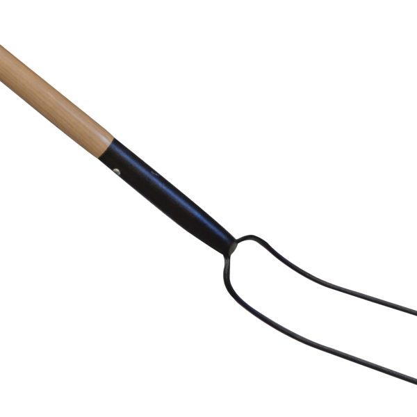 FAITHFULL Hay Fork Solid Socket 2-Prong 1.63m