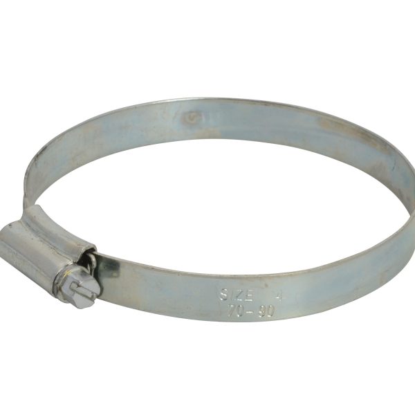 FAITHFULL 4 Hose Clip - Zinc MSZP 70 - 90mm