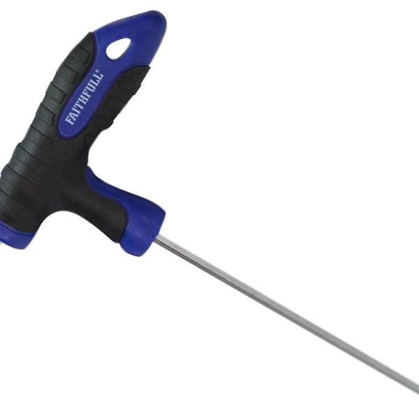 FAITHFULL Ball Ended T-Handle Hexagon Key 6mm