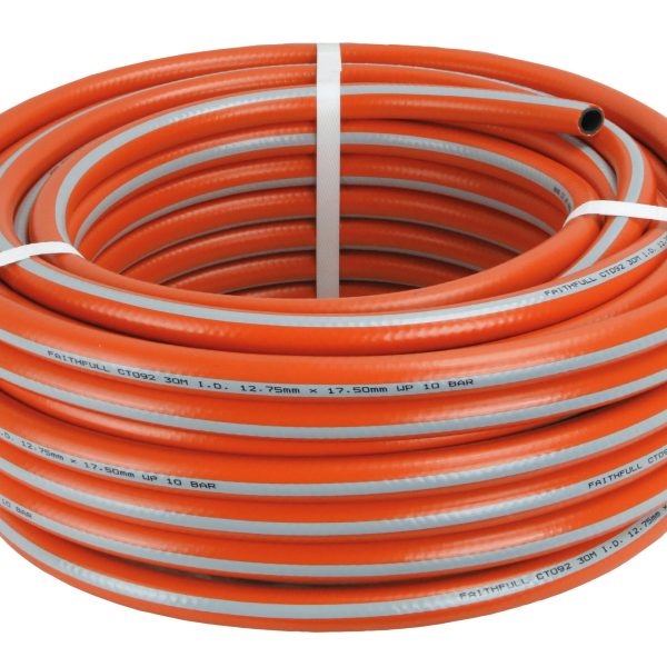 FAITHFULL Prestige Heavy-Duty Garden Hose 30m 12.5mm (1/2in) Diameter