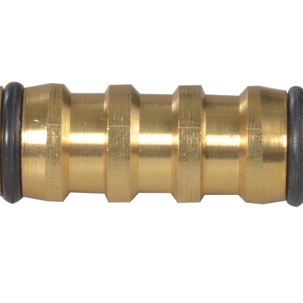 FAITHFULL Brass 2-Way Hose Coupling 12.5mm (1/2in)