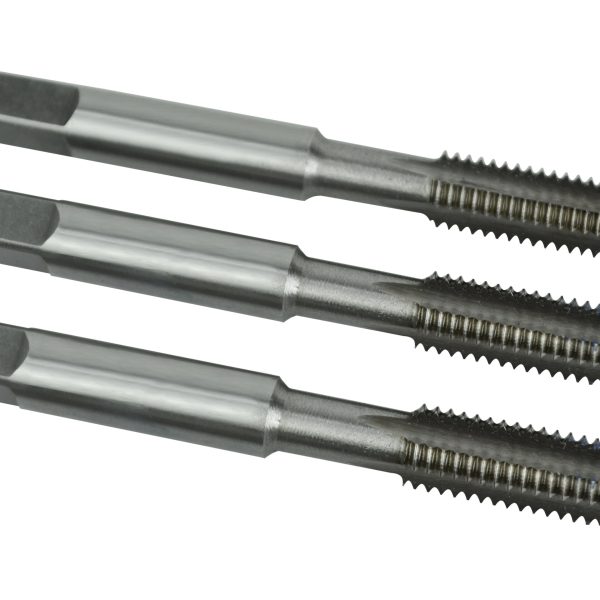 FAITHFULL HSS Straight Flute Tap Set M8 x 1.25, 3 Piece