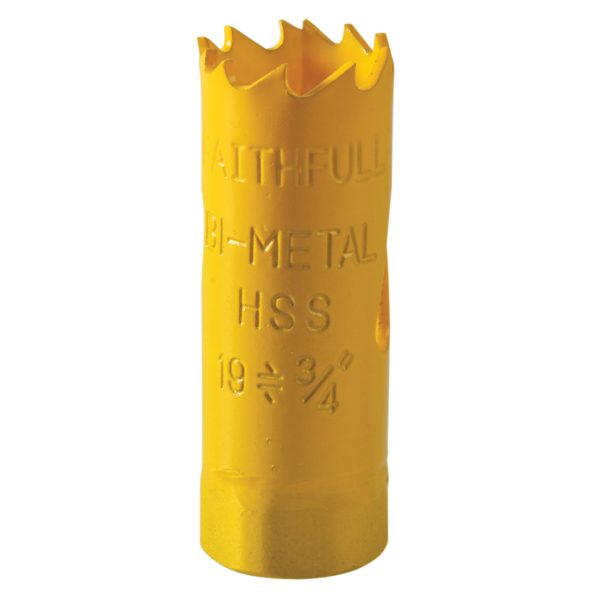 FAITHFULL Bi-Metal Cobalt Holesaw 19mm