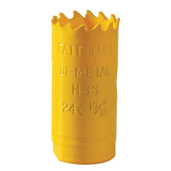 FAITHFULL Bi-Metal Cobalt Holesaw 24mm