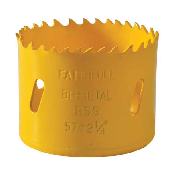 FAITHFULL Bi-Metal Cobalt Holesaw 57mm