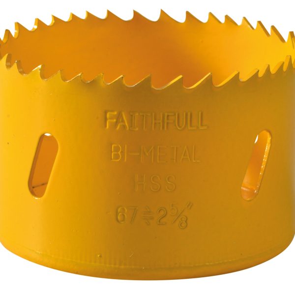 FAITHFULL Bi-Metal Cobalt Holesaw 67mm