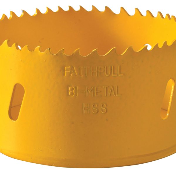 FAITHFULL Bi-Metal Cobalt Holesaw 89mm