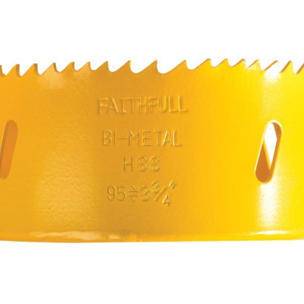FAITHFULL Bi-Metal Cobalt Holesaw 95mm