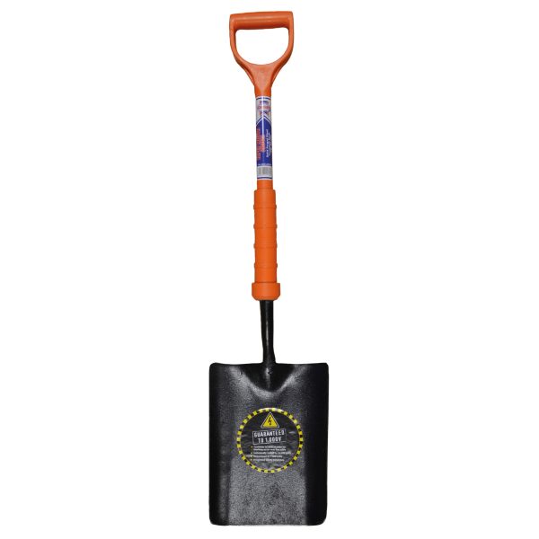 FAITHFULL Taper Mouth Shovel Fibreglass Insulated Shaft YD