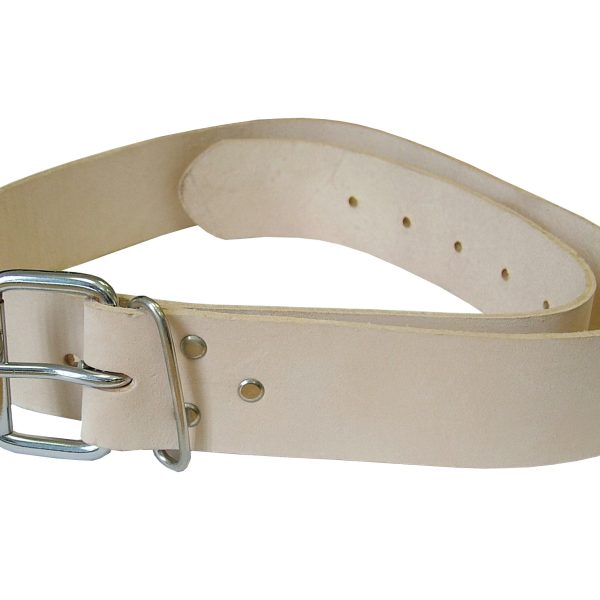 FAITHFULL Heavy-Duty Leather Belt 45mm Wide