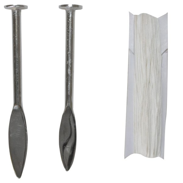 FAITHFULL LP1 Line Pins (Card of 2) & Line 18m