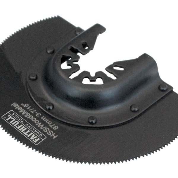 FAITHFULL Multi-Functional Tool HSS Radial Blade Wood/Metal 87mm