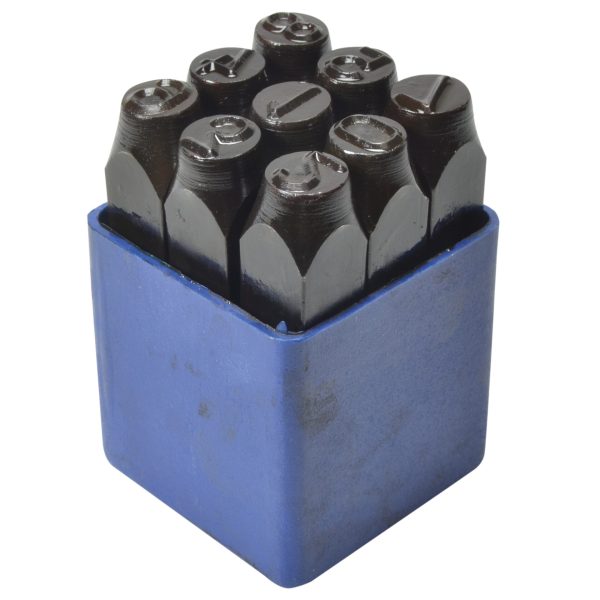 FAITHFULL Number Punch Set 8mm